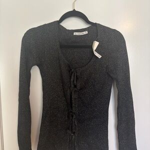 Abercrombie & Fitch Black Long Sleeve Top